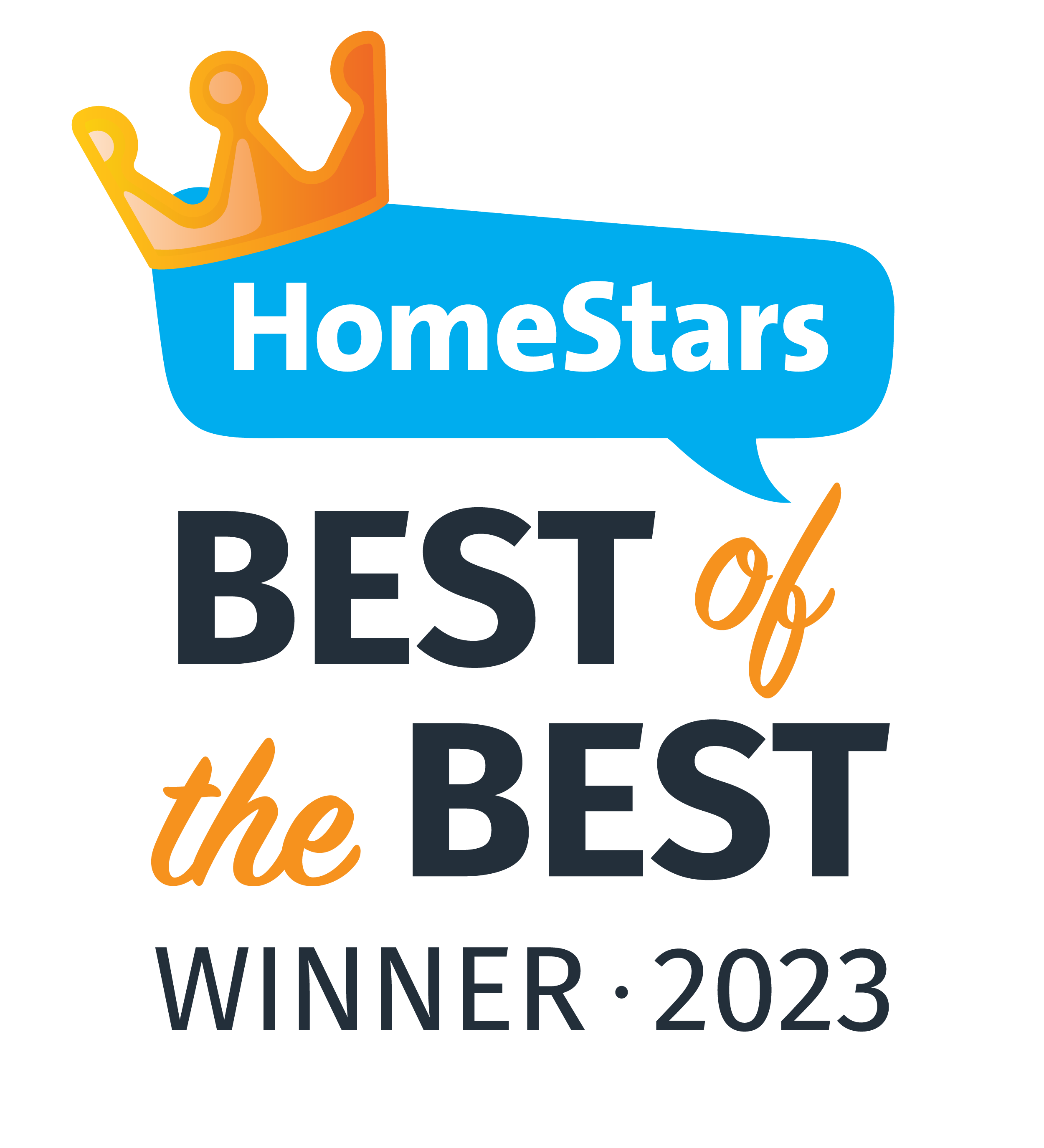 HomeStars Best of Best Winner Badge 2023